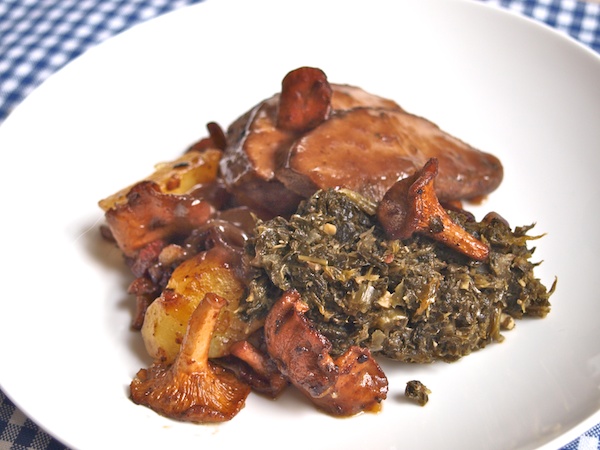 Wildschweinrücken Sous-Vide gegart Wildschweinrücken Sous-Vide gegart