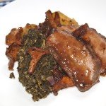 Wildschweinrücken Sous-Vide gegart